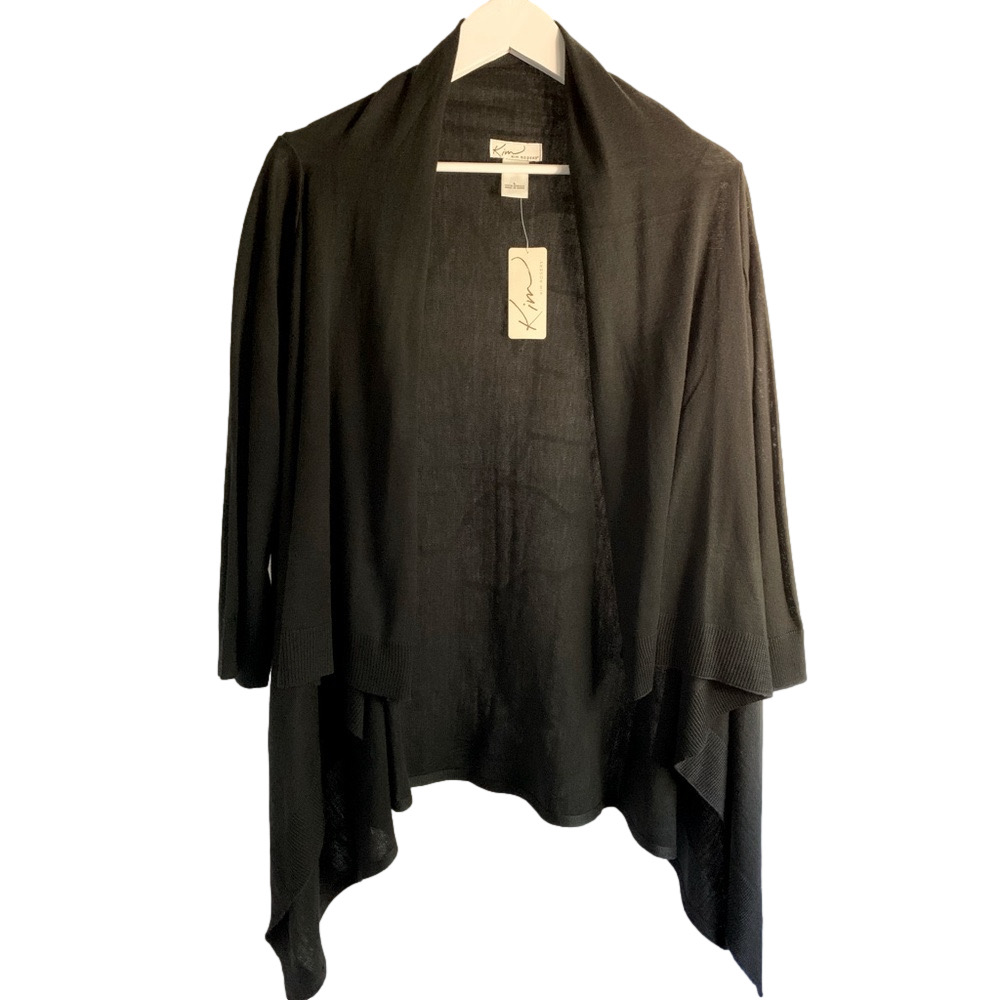 Kim Rogers Lightweight Open Front Cardigan NWT